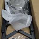 Elevated Dog Bowls, Metal Raised Dog Bowl Stand with 2 Thick 58oz Stainless Steel Food Bowls & Silicone Non-Slip Mat - 11.8" Tall for Medium/Large Breeds