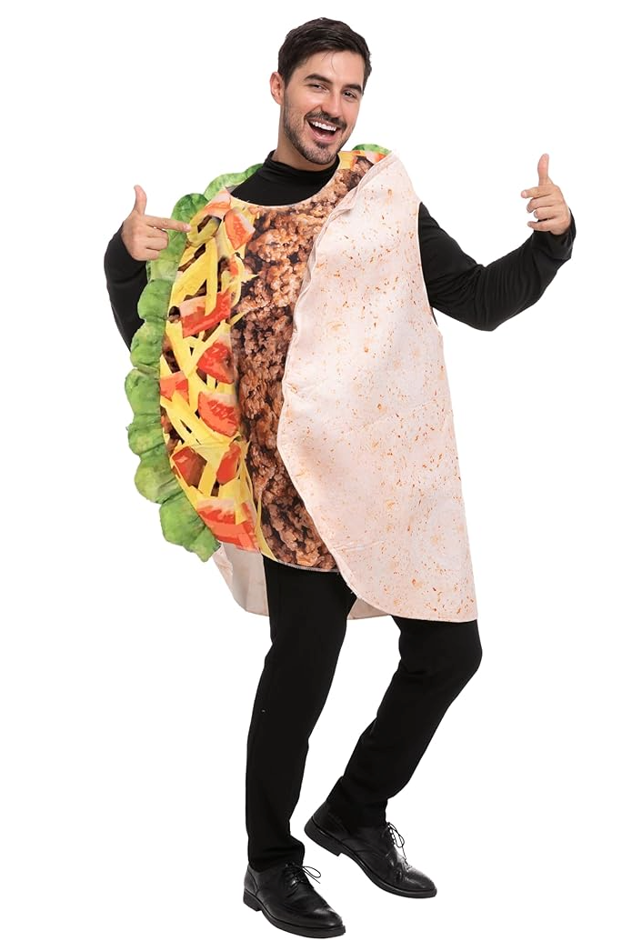Spooktacular Creations Taco Costume, Adult Costume, XL
