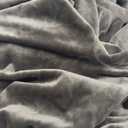 Wing Chair Slipcovers, 2 Piece Stretch Wingback Chair Cover Soft Velvet Armchair Covers with Elastic Bottom for Living Room Bedroom (Brown)