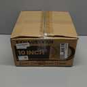 HG Power 10 Inch Metal Exhaust Fan with Switch, 988 CFM Powerful Garage Exhaust Fan with Damper, Potable Wall Mount Fan Fume Extractor Ventilation Fan for Shop, Shed, Basement, Chicken Coop, Silver