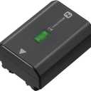 Sony NPFZ100 Z-series Rechargeable Battery Pack for Alpha A7 III, A7R III, A9 Digital Cameras black