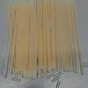 60 Pack 8 White Glow Sticks Bulk with 60 Connectors Neon Glow In The Dark Party favors Supplies for Holiday Birthday Party Decoration (White)