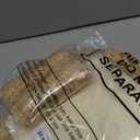 Gejoy 6 Sets Round Woven Placemats Woven Napkin Rings with Dinner Napkins Cloth, Water Hyacinth Placemats Heat Resistant Charger Plates Boho Wooden Modern Rings for Plates Wedding Dining Table