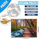 Jigsaw Puzzles 2 Pack 1000 Pieces - WISHDIAM Puzzles for Adults - Grand Canyon Yosemite National Park Impossible Challenging Puzzles for Home Decor Birthday Party Gifts Toy for Men Women