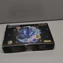 PLAXSOON Moon Flower Building Set with Lights, 1202 PCS Wall Botanical Flowers Building Block Kit with Butterfly, Floral Plant Office Home Decor, for Her Adults Women Boys Girls 12+