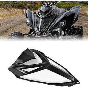 Front Fascia Radiator Cover Hood for Raptor 700, Plastic Panel Grill Nose Cover for Yamaha Raptor 700 700R 2013-2025 Accessories, Replace OEM#1PE-F3391-60-00 Front Fascia Radiator Cover Hood for Raptor 700, Plastic Panel Grill Nose Cover for Yamaha Raptor 700 700R 2013-2025 Accessories, Replace OEM#1PE-F3391-60-00
