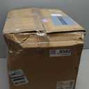 Carlisle FoodService Products 26-Quart Commercial Mop Bucket with Side-Press Wringer, Precision-Molded Polypropylene, Durable Wringer, Bucket with Non-Marking Casters, 18.5 x 16.5 x 23 Inches, Yellow