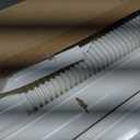 3" W 22.5Ft L Mini Split AC Line Cover Kit Decorative PVC Tubing Pipe Cover Set for Center Air Conditioner&Heat Pumps Systems (3" W 22.5ft L/White)