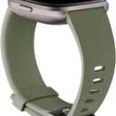 Fitbit Versa 2 Special Edition Health and Fitness Smartwatch with Heart Rate, Music, Alexa Built-In, Sleep and Swim Tracking, Smoke Woven/Mist Grey, One Size (S and L Bands Included)