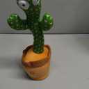 Dancing Talking Cactus Toy with Adjustbale Volume, Baby Toys Stocking Stuffers Boys Girls Funny Gifts, Interactive Mimicking Repeating Singing, Light Up Toys 6-12 12-18 Months with Songs