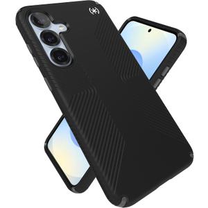 Speck Samsung Galaxy S25 Plus Case - Magnet Case, 13-Foot Drop Protection, No-Slip Grips - Samsung S25 Plus Case Magsafe - Raised Bezel and Enhanced Buttons - Presidio 2 Grip