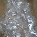 15 Pcs DIY Clear Plastic Fillable Balls Ornament, 2.36Inch Transparent Ornaments Shatterproof Christmas Balls for Christmas, Halloween, Birthday, Wedding Decor, DIY Crafts Decorations (60 mm)