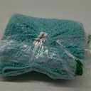 LOCHAS Luxury Bathroom Rug Shaggy Bath Mat 24 x 17 Inch, Washable Non Slip Bath Rugs for Bathroom Shower, Soft Plush Chenille Absorbent Carpets Mats, Teal Blue