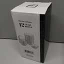 Mini Glass Prep Pinch Bowls, 3.5 inch 4 oz Clear Glass Bowls for Condiments, Small Glass Bowls, and Pinch Bowls (12 Pack)