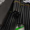 VTRIN 10 Tier Shoe Rack Tall Large Capacity 50 Pair Wide Shoe Organizer with Two Hooks Sturdy Metal Shoe Shelf for Entryway, Closet, Bedroom (Black)