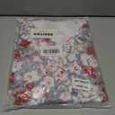 HAHIYOR Womens-Summer-Tops Casual V Neck T Shirts Trendy Pleated Short Sleeve Dressy Blouses Tunics Cute Tees S-2XL (XL)