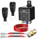 Side Post Remote Battery Disconnect Switch 12v, 250A, Upgrade Prevent Battery Drain, Easy Installation, Secure Protection for Cars, RVs, Boats, and More