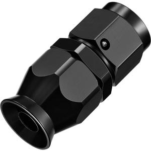 4 x 8AN PTFE Straight Hose End Fitting Aluminum