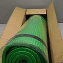 Fitvids All Purpose 1/2-Inch Extra Thick High Density Anti-Tear Exercise Yoga Mat and Knee Pad with Carrying Strap, Multiple Colors (Green)