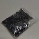 100Pcs Black Alligator Hair Clips 5 Sizes Metal Barrette Hair Clips Single Prong Hairpins for Bows Hair Accessories Making, 35/46/56/65/77mm