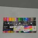 Coloring Markers Pens, 34 Dual Tip Brush Pens, Fine Point Marker set for Adult Coloring Book, Bullet Journaling, Drawing