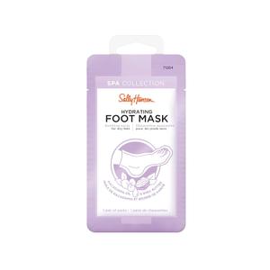 Sally Hansen Nail Treatment Spa Collection Hydrating Foot Mask | Soothes and Moisturizes Dry Feet | Enriched with Vitamin E, Macadamia & Shea Butter (1 Count (Pack of 2))