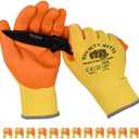 Firm Grip Palm Coated Protective Safety Work Gloves - Cut Resistant - Comfortable Multi Purpose Gloves (12 Pack) XL