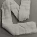 Preboun Halloween Mummy Bandage Wrap Bloody Gauze Zombie Makeup Props Creepy Costume Bandage Cosplay Party(White,131.2 ft X 3.15 Inch)