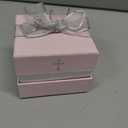 Baptism Gifts for Girl - My First Rosary with Ceramic Keepsake Box, Catholic Christening Gift Set, Pink Rosary for Kids, Baptism, First Communion & Baby Dedication Gifts for Newborn Baby Girls