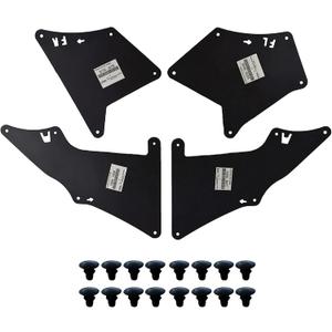 Splash Guards Mud Flaps for 4Runner N210 N280 2003-2020 FJ Cruiser 2007-2014 GX460 GX470 Land Cruiser Prado J120 J150 120 150 53735-35150 53736-35150 53886-35020 W/Clips 9046710186 Mudflaps Mudguards
