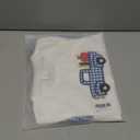 Toddler Boy Back to School Outfit First Day of School Shirt+Striped Shorts Summer Clothes Set (2-3T, Bright Blue)