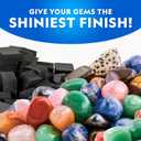NATIONAL GEOGRAPHIC Rock Tumbling Media GemFoam Reusable Rock Polisher Foam, Use After Rock Tumbling Grit Cycles, Adds Shine to Tumbled Rocks and Minerals, Rock Tumbling Supplies