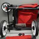 Radio Flyer Wagon for Kids, Baby Stroller, Outside Toys for Toddlers 1-3, Rolling Cart, Beach Cart with Wheels, Convertible Stroller Wagon for Kids Ages 1+ Years, Red, 24.4"D x 47.2"W x 41.3"H