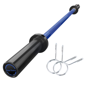 7FT/4 ft Home Gym Barbell Bar – 700LB/1500LB/500LB Capacity, Anti-Slip Knurling, Solid Steel, for Weightlifting, Strength Training