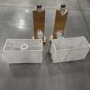 Seealle Nightstand Table Lamps for Bedrooms Set of 2 - Touch Bedside Lamp with USB C+A, 3 Way Dimmable Living Room Lamps for End Tables Set of 2 