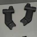 UPPAbaby Adapters for Ridge / Compatible with Aria, Mesa V2, Mesa Max, and Bassinet / Quick + Secure Attachment / 1 Pair