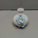 CEUYGT Handmade Flower Ceramic Vase for Home Living Room Office Desktop Decoration, Mini 3D Ceramic Vase(Style D)