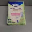 TENA Sensitive Care Extra Coverage Female Incontinent Pad Very Light Long 9" L 54291, 50 Ct