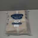 MooMee Bedding Duvet Cover Set 100% Washed Cotton Linen Like Textured Breathable Durable Soft Comfy (Heathered Taupe, King 104"x90")