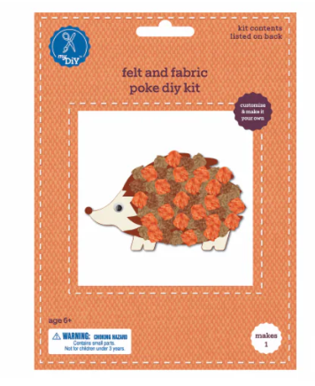 Hedgehog DIY Set 3 Pack