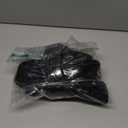 PRETTYGARDEN Women's 2 Piece Outfits Casual Lapel Half Zip Sweatshirts and Wide Leg Pants Tracksuit Sets XXL Black