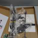 SUPERDANT Hummingbird Weather Vane Bird Flowers Wind Vanes for Yard Metal Weathervane Roof Mount for Gardens Outside Black Weathervanes Farmhouse Farm Barn Sheds Patio Decorations Gift