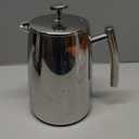 Secura French Press Coffee Maker, 50-Ounce, 304 Stainless Steel Insulated Coffee Press with Extra Screen