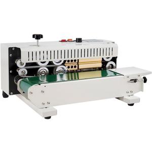 VEVOR Continuous Bag Band Sealing Machine, 0.24-0.47 in/6-12 mm Seal Width, Horizontal Band Sealer Machine with Digital Temperature Control, Carbon Steel Bag Sealer for 0.02-0.8 mm Plastic Bags Films