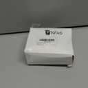 Tatuo Round Bar Stool Seat Covers Washable Stool Cushion Slipcover Elastic Bar Chair Covers for 14-17 Inch Chair (Beige, 4 Pieces)