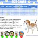 Dog Dress Bowknot Harness Leash Set for Dogs Blue Daisy Floral Dog Cat Clothes Cute Puppy Outfits Pet Clothes Spring Summer Breathable Dresses, XXS