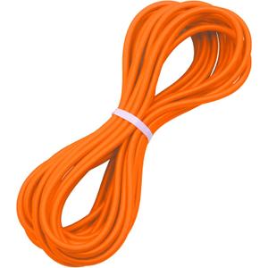 1/4" Elastic Bungee Shock Cords, 25 Feet Marine Grade Kayak Heavy Stretch String Rope & Tie Down Trailer Straps for DIY Projects Orange