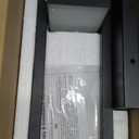 Modern Large Outdoor Wall Lights 3000K Integrated LED Outdoor Wall Sconces Lighting, Exterior Lighting Fixtures Outside Wall Mount Lights for House Porch Front Door Garage, Matte Black 1Pack