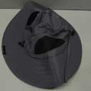 EINSKEY Wide Brim Sun Hat, UPF 50+ UV Protection Waterproof Packable Hat for Men & Women, Fishing Hiking Beach Garden (One Size, 01 Dark Grey)