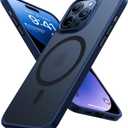 TORRAS Magnetic Shockproof for iPhone 15 Pro Case, [MilitaryGrade Drop Tested] [Compatible with MagSafe] Translucent Slim Protective AntiScratch AntiFingerprint Guardian Mag 2023
